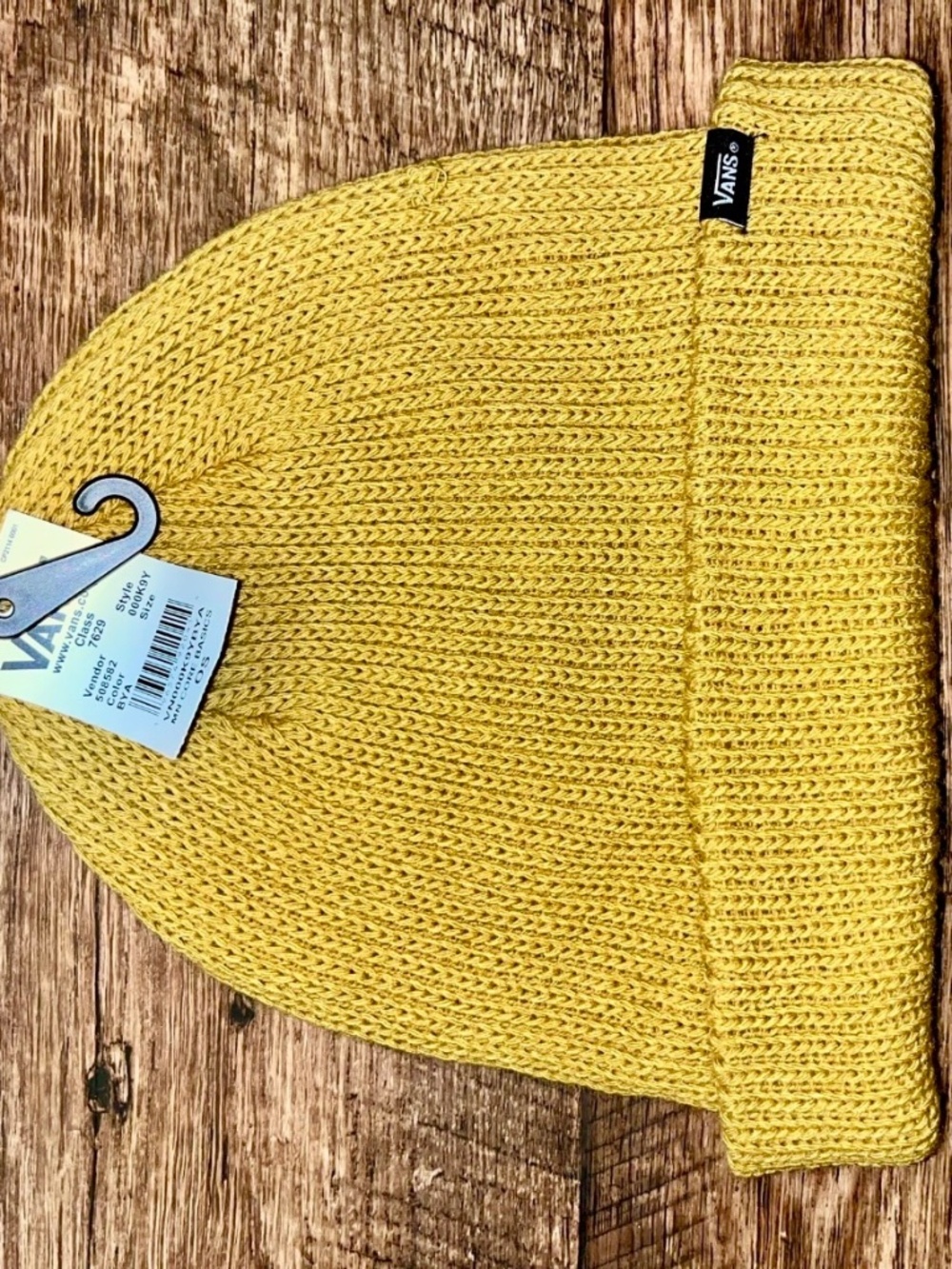 Vans Beanie mustard color